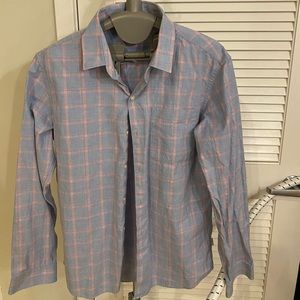 7 diamonds button down - mens small